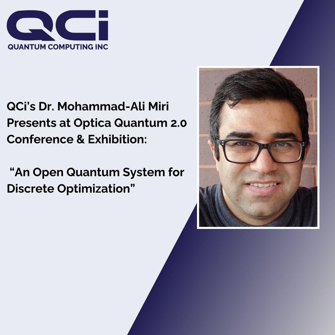QCi Speaks At Optica 2.0
