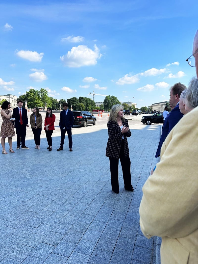 QCi with Congressional Members on Capitol Hill