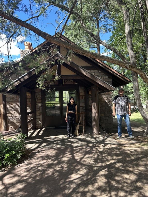 QCi at Oppenheimer House in Los Alamos
