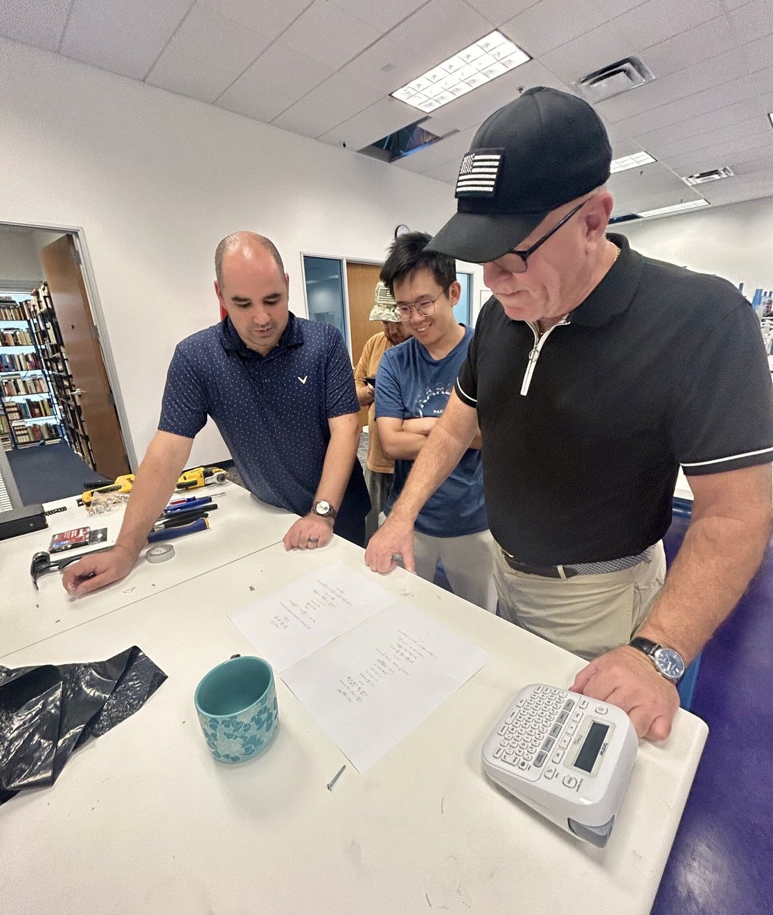 QCi Team Planning at the AZ Chip Foundry